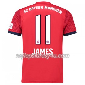 Fotbalový Dres FC Bayern Mnichov James 11 Domácí 2018/19